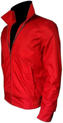 Men's James Dean style red jacket
