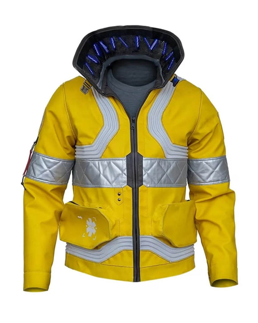Cyberpunk Edgerunners Yellow Leather David Martinez Jacket