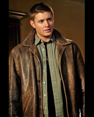 Supernatural-inspired leather coat