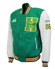 Stranger Things Eddie Letterman Wool Bomber Jacket