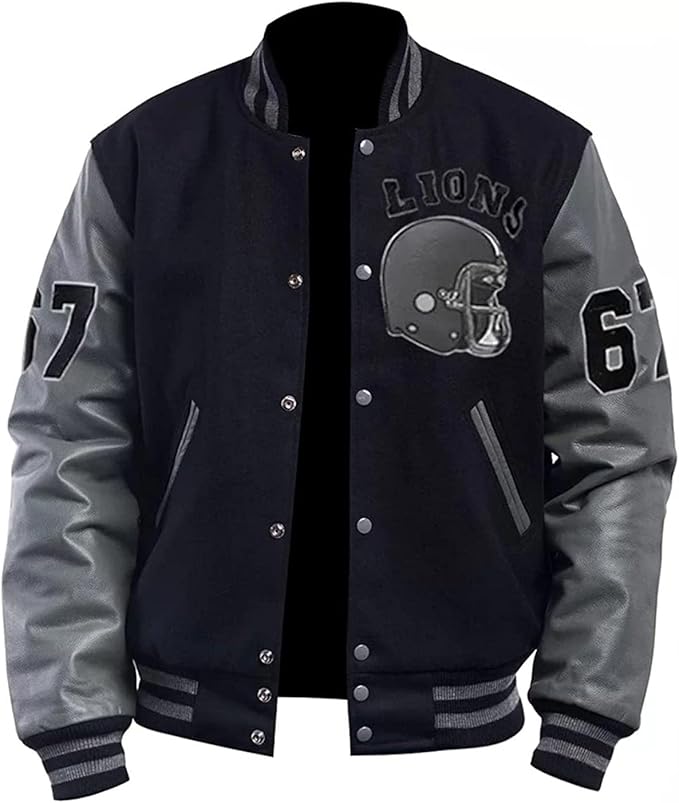 Detroit Lions varsity jacket Venom 2
