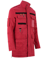 Men's Frozen Empire Paul Rudd Red Jacket