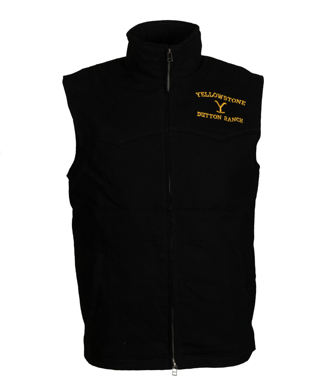 Men's Black Wool Vest