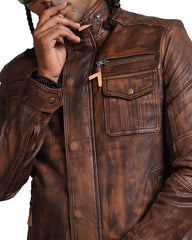 Men's Vintage Leather Jacket