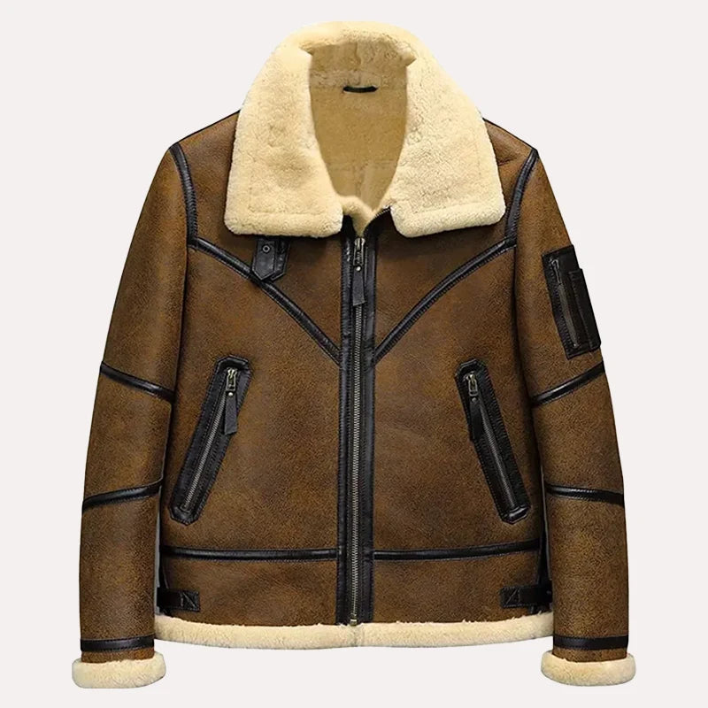 Mens B3 Shearling Bomber Jacket