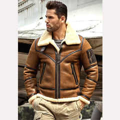 Mens B3 Shearling Bomber Jacket