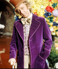 Men's Willy Wonka Velvet Coat