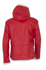 Santa Claus Faux Leather Coat