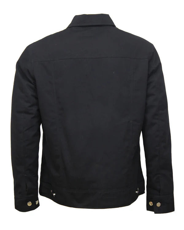 Yellowstone Rip Wheeler Black Cotton Jacket