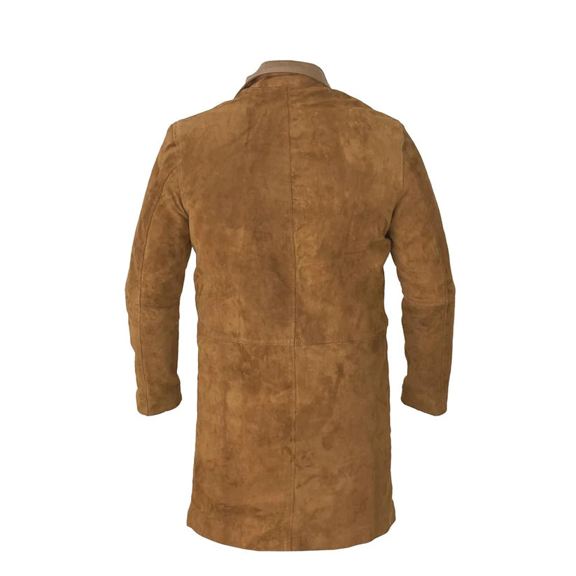 Western Style Leather Coat