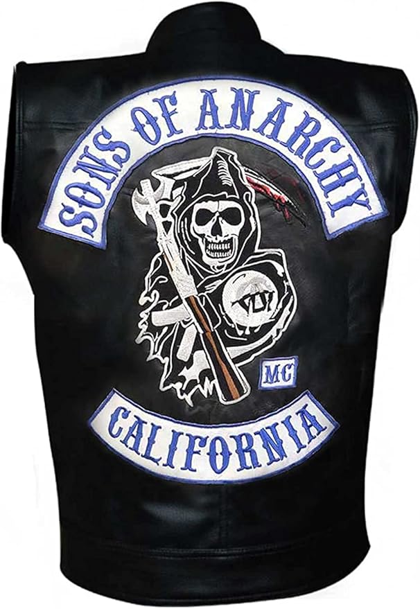Men's rebel motorcycle vest