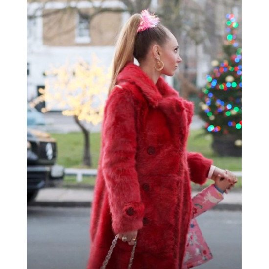 Ted Lasso Juno Temple Red Coat