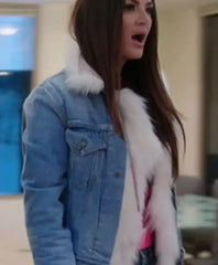 Women's Lisa Barlow Fur Denim Jacket