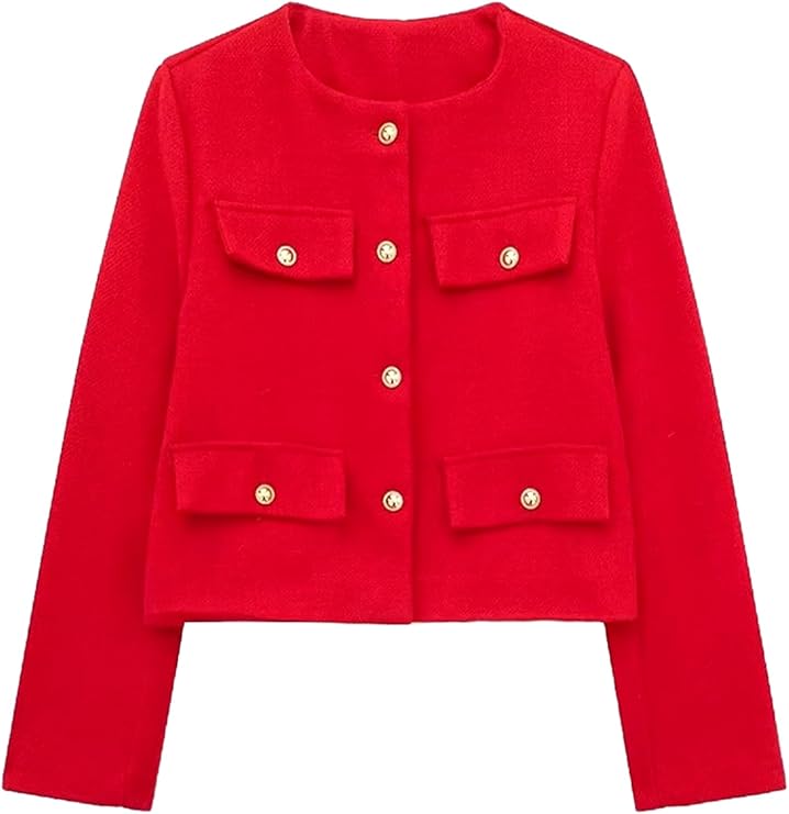 Tweed Cropped Jacket for Sale

