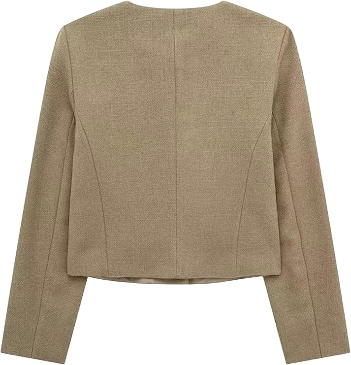 Tweed Jacket with Golden Buttons UK

