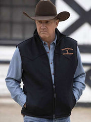 John Dutton Black Vest