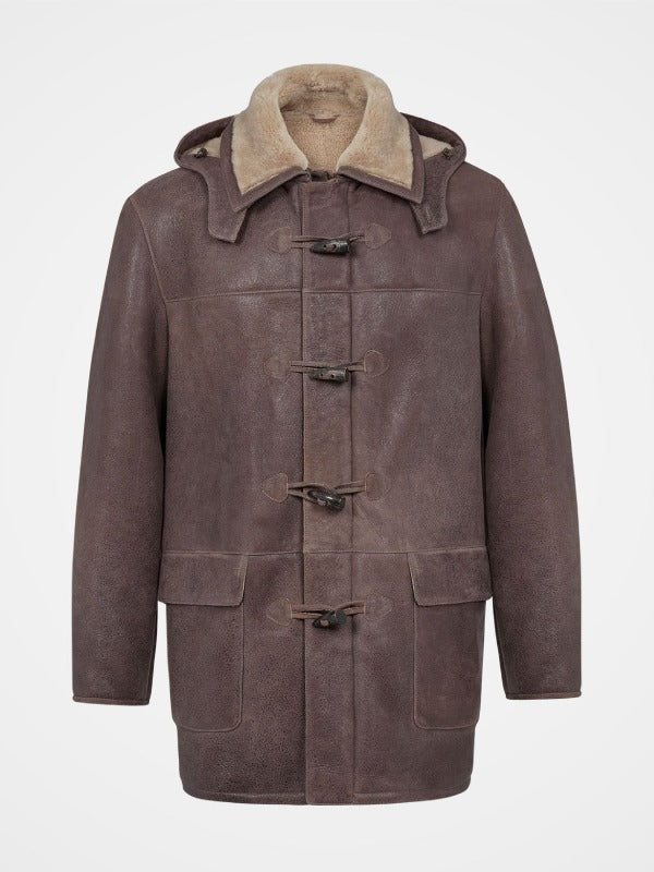 Men’s Shearling Duffle Coat