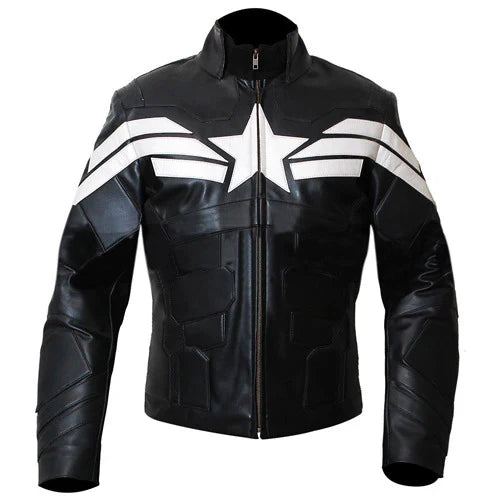 Captain America Motorcycle Jacket