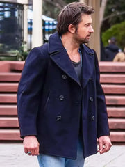 Men's Peacoat Wool