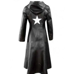 Women's Black Rock Shooter Trench Coat