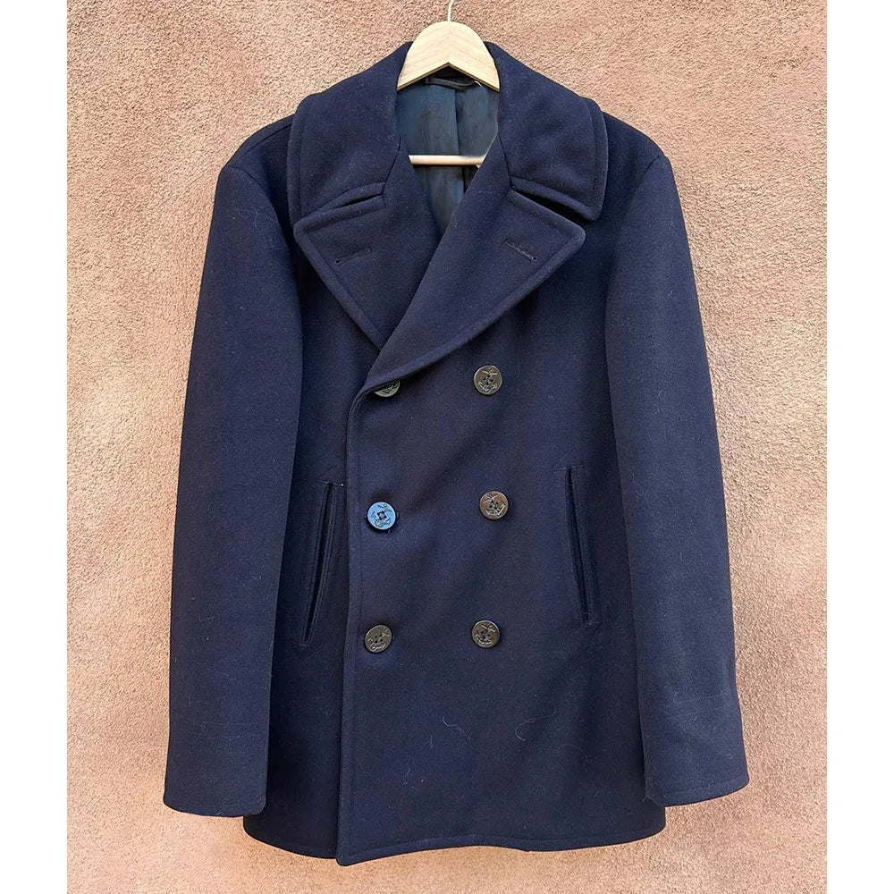 Men's Peacoat Wool