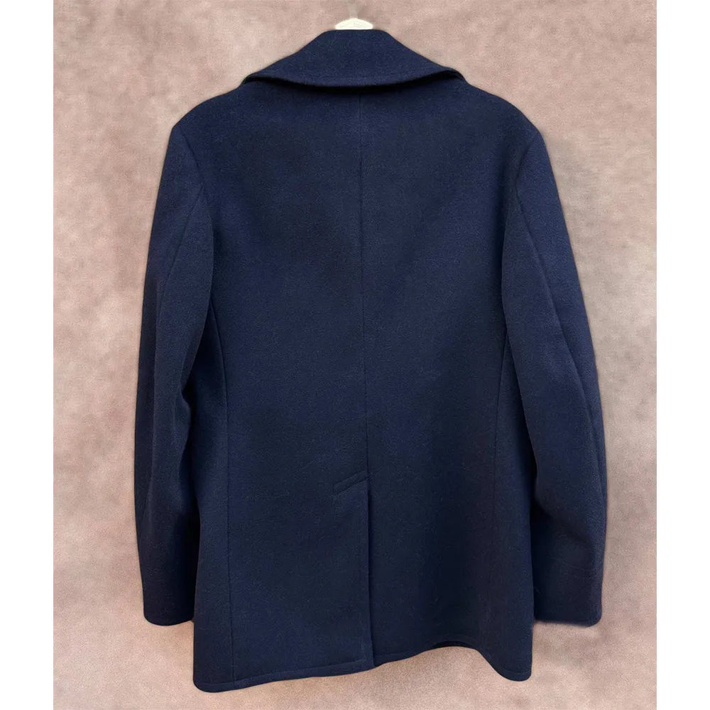 Men's Peacoat Wool