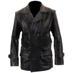 Christopher Eccleston 9th Doctor Who Black Leather Jacket