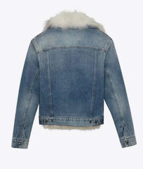 Women's Lisa Barlow Fur Denim Jacket