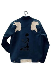 Nicolas Cage Ghost Rider Denim Jacket