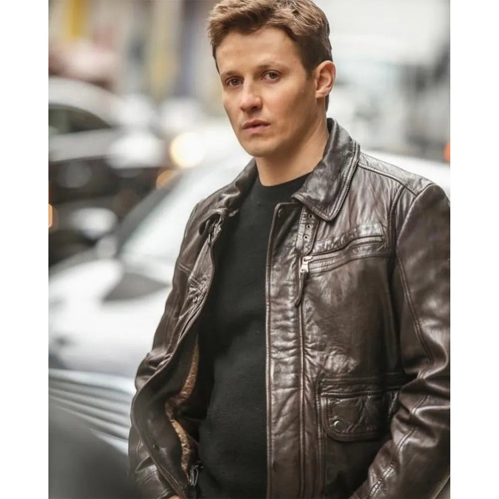 Men's Blue Bloods S014 Leather Jacket