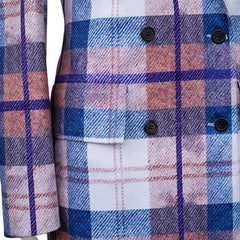 Women's Carrie Bradshaw And Just Like That Plaid Coat