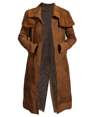 A7 Fallout NCR Veteran Ranger Duster Real Leather Coat