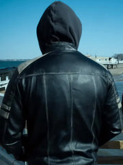 Men's Casey Affleck The Instigators 2024 Leather Jacket