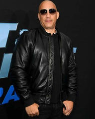 Fast & Furious 9 Vin Diesel Black Bomber Jacket