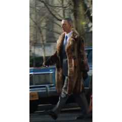 The Apprentice 2024 Jeremy Strong Fur Coat