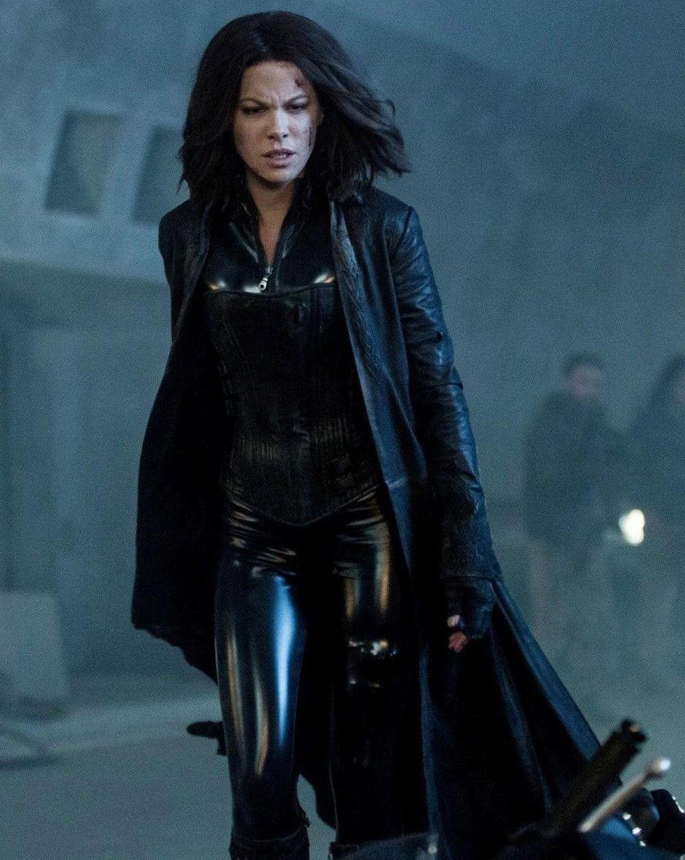Underworld Blood Wars Selene Kate Beckinsale Long Coat