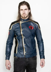 Men's The Rise of Cobra GI Joe Leather Jacket