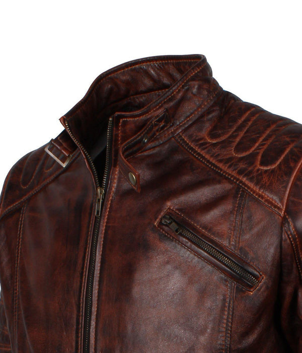 Men's Leather Biker Jackets
