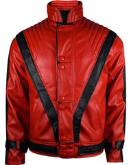Michael Jackson Thriller Red Real Jacket