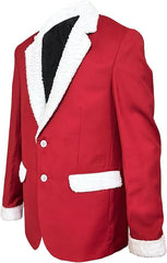 Christmas Red Cotton Santa Claus Coat