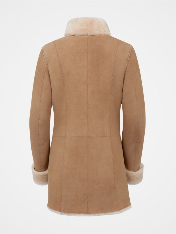 shearling coat women