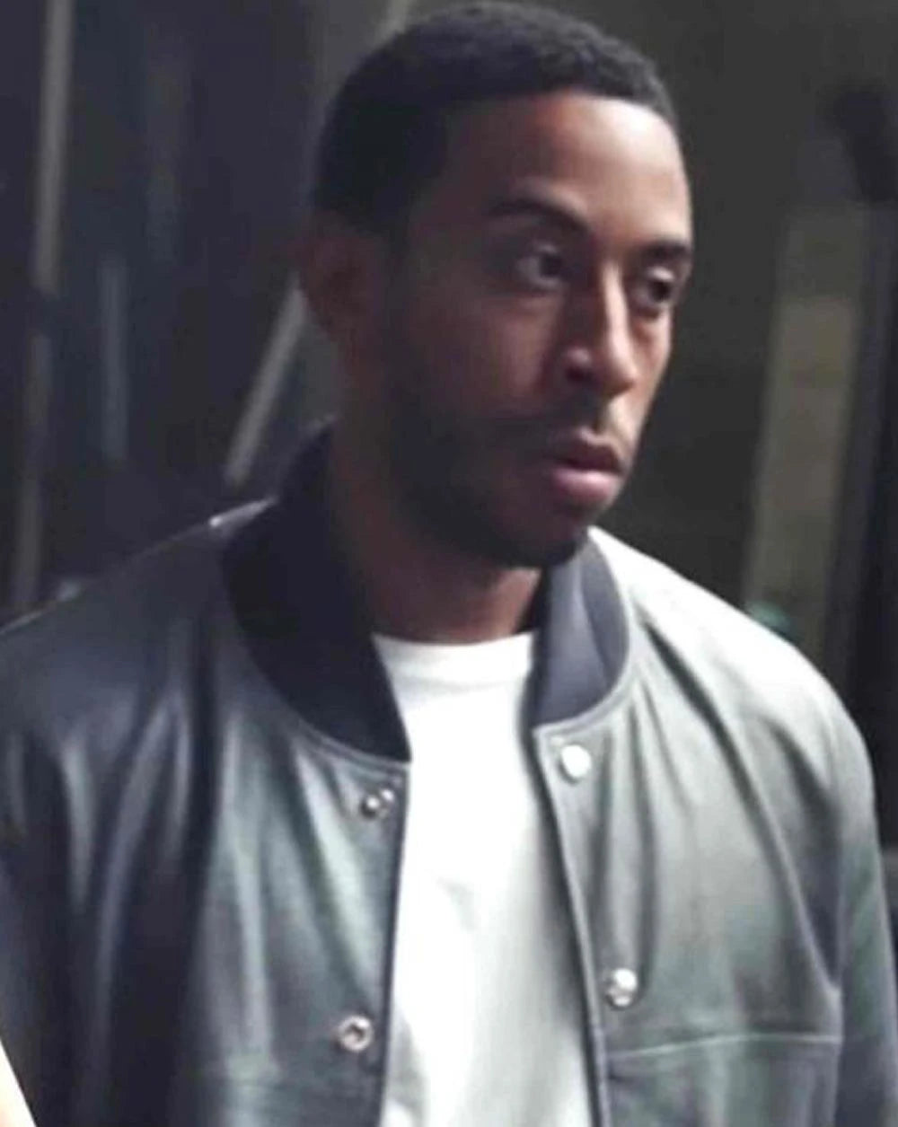 The Fate of the Furious Ludacris Grey Leather Jacket