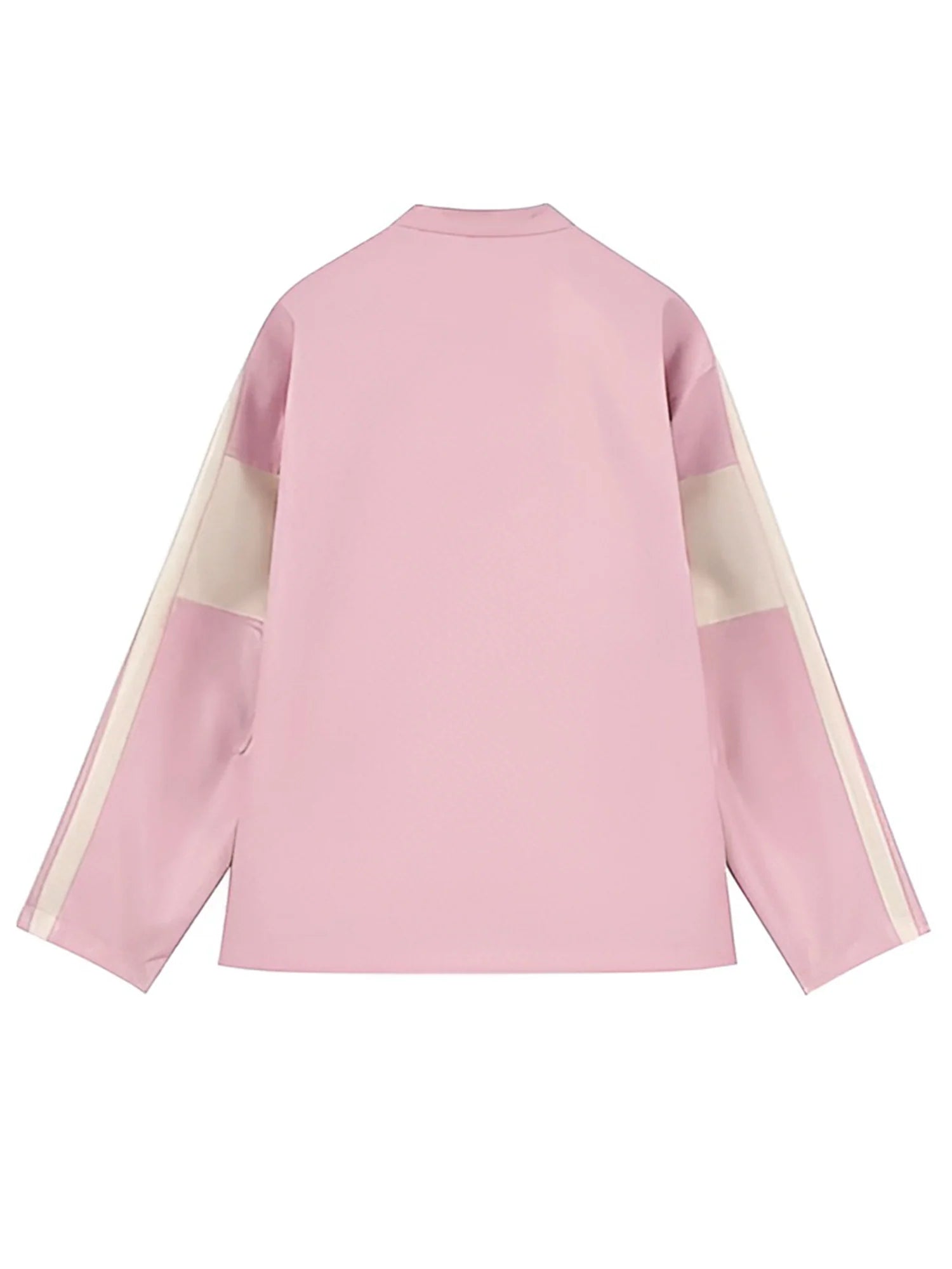 Women's 90 Patch Stripes Street Oversized Real Leather Jacket